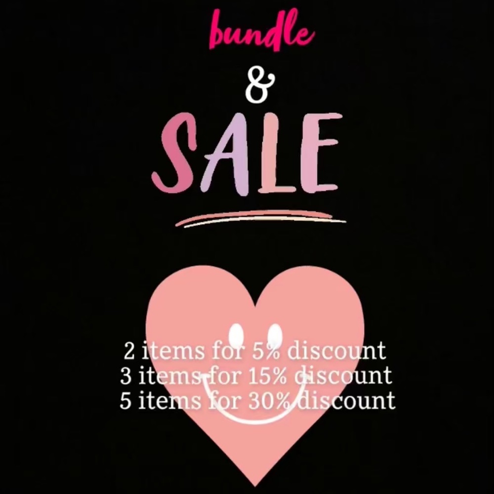 BUNDLE & SAVE DISCOUNTS